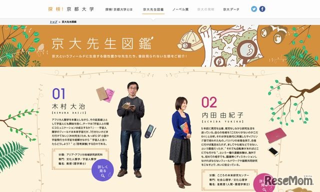 京大先生図鑑