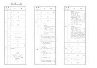 【高校受験2019】福島県公立高校入試＜数学＞問題・正答