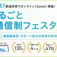 通信制高校の合同説明会「まるごと通信制フェスタ」全47都道府県で順次 画像