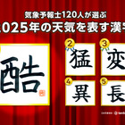 今年の天気を表す漢字「酷」過去最高の平均気温 画像