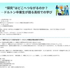 ドルトン東京の卒業生が語る「探究学習と進路選択」オンライン3/8 画像