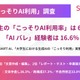大学でのAI利用実態調査、制限下でも66%が「こっそり」使用 画像