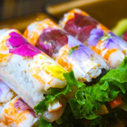 母の日に贈る食べられるお花…新宿伊勢丹「食用花ロール」 画像