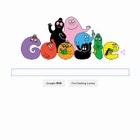 Googleのロゴがバーバパパに…出版45周年を記念 画像