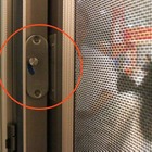 ロックで子どもの転落防止、防犯と快適さを両立する網戸 画像