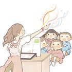 ウェアラブル×紙芝居で「おとしばい」学研・Moffの園向けICT 画像