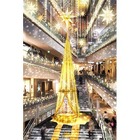 スワロフスキー約2万個の“星降る”イルミ、表参道ヒルズのクリスマス 画像