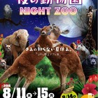 夜の動物園・ナイトズー2017、北海道から静岡県まで25園＜東日本編＞ 画像