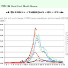 手足口病、過去10年で最多 画像