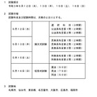 法務省、2021年司法試験・予備試験の日程発表 画像