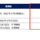 TOEIC公開テスト、試験日や受験地など変更 画像