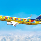 「ピカチュウジェット」就航開始、スカイマーク 画像