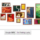 Googleのクリスマス仕様ロゴは過去最高に読みにくい!? 画像