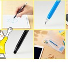 鉛筆と同じように持てる「六角形タッチペン」発売 画像
