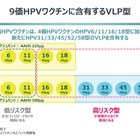 子宮頸がん予防、2023年4月より「9価ワクチン」定期接種へ 画像