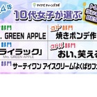 10代女子が選ぶトレンドランキング…Mrs. GREEN APPLEが2冠 画像