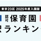 東京23区、保育園入りにくい駅ランキング発表 画像