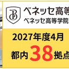 通信制サポート校「ベネッセ高等学院」全国60拠点へ…愛知・福岡に初展開 画像