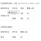【高校受験2026】大阪府公立高、大阪わかば・桃谷…秋季選抜9/10 画像