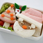 【宮澤真理のキャラ弁】パンdeサンタ弁当 画像