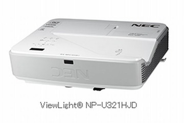 NEC、フルHD対応の超短焦点プロジェクター…オプションで電子黒板に 画像