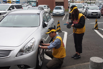 ドライブ前に点検を…タイヤの整備不良率37％、住友ゴム調べ 画像