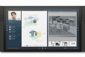 マイクロソフト、大画面コラボレーションデバイスを発売 画像