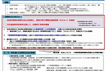 英語4技能を測る「全国的な学力調査」2019年度より中3対象に実施 画像
