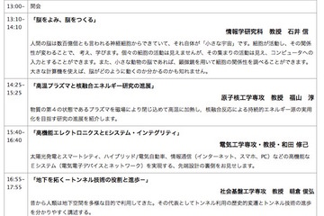 【夏休み】京大教授登壇、中高生対象「工学部オープンセミナー」7/26 画像