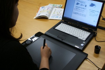 ワコム「Intuos4」が、進研ゼミのネット返却システムに採用 画像