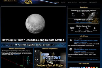 米無人探査機が冥王星へ、14日21時に最接近 画像
