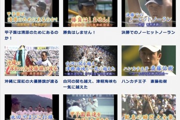 【高校野球2015夏】過去の名シーン動画「甲子園が揺れた瞬間」公開 画像
