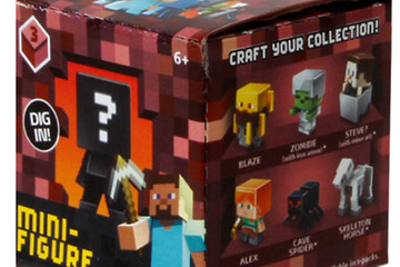 トイザらス、「マインクラフト」ミニフィギュアを国内先行販売 画像