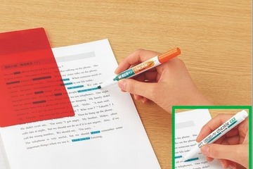 1本で塗って覚えて書いて覚える、暗記用ペン9/23発売 画像