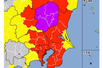 【台風18号】栃木県に大雨特別警報、鬼怒川が氾濫…最大級の警戒を 画像