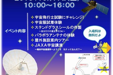 宇宙服の試着体験やJAXA宇宙講演…増田宇宙研究所 画像