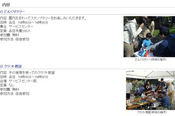 木の実と遊ぼう、どんぐりクラフト教室や観察会10/24-25 画像