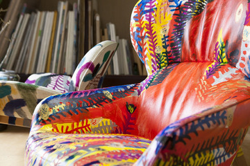 絵本作家ミロコマチコ×家具、「太陽」がテーマのイベント11/3まで 画像