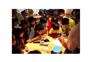 ソニー、親子参加ワークショップ…電子タグで「あったらいいな」を作成 画像