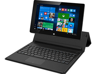 富士通、キーボード一体型着脱カバー付き10.1型Windowsタブレット 画像