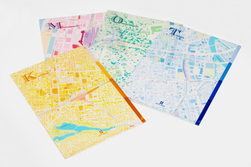 お好きな街はどれ？地図がデザインされた文房具、ゼンリン 画像