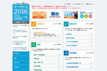【センター試験2016】データネット参加者44万人の5教科平均点は570点 画像