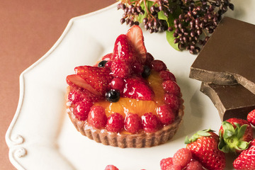 キル フェ ボン、バレンタイン7日間限定のチョコケーキ 画像