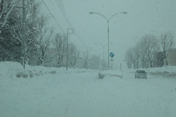 北海道で暴風雪、3/1夕方ピーク…公立高校30校が卒業式延期 画像