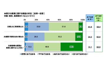 お金・就職・受験に不安、夫婦の足並みバラバラも…ソニー生保調査 画像