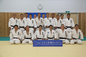 柔道の野村忠宏、高校生にエール「ブカツ応援キャラバン2016」 画像