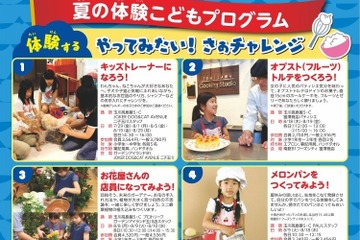 【夏休み2016】玉川高島屋S・C、インフォメーションガールなど職業体験 画像