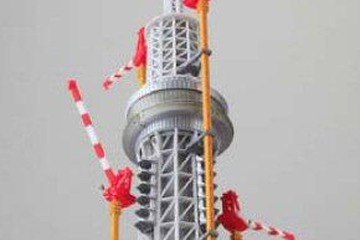 バンダイ、1/700東京スカイツリーのプラモデル発売 画像