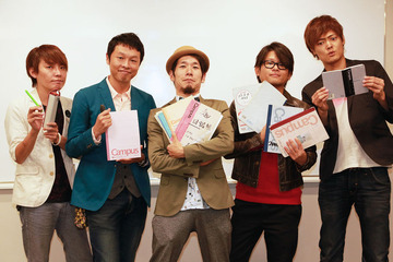 鉛筆だとBの音が好き!?　アカペラグループ「INSPi」の文具事情 画像