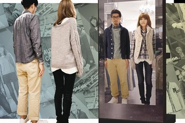 Right-on、気軽に試着ができるデジタルサイネージ 画像